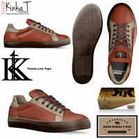 Tennis Low Tops: B3AR Redskin