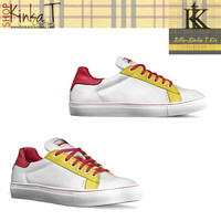 Tennis Low Top Sneakers (White): Rilla