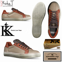 Tennis Low Tops: B3AR Tan