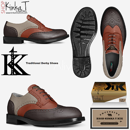Traditional Derby Shoes: B3AR