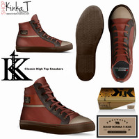 Classic High Top Sneakers: B3AR Redskin