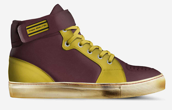 Basketball High Tops w/Straps - Trojan