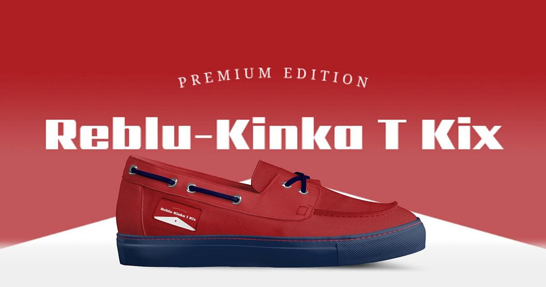 Kinka T Kix original Italian leather shoe line. - Reblu