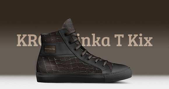 Classic High Top Shoes (Black): KROX