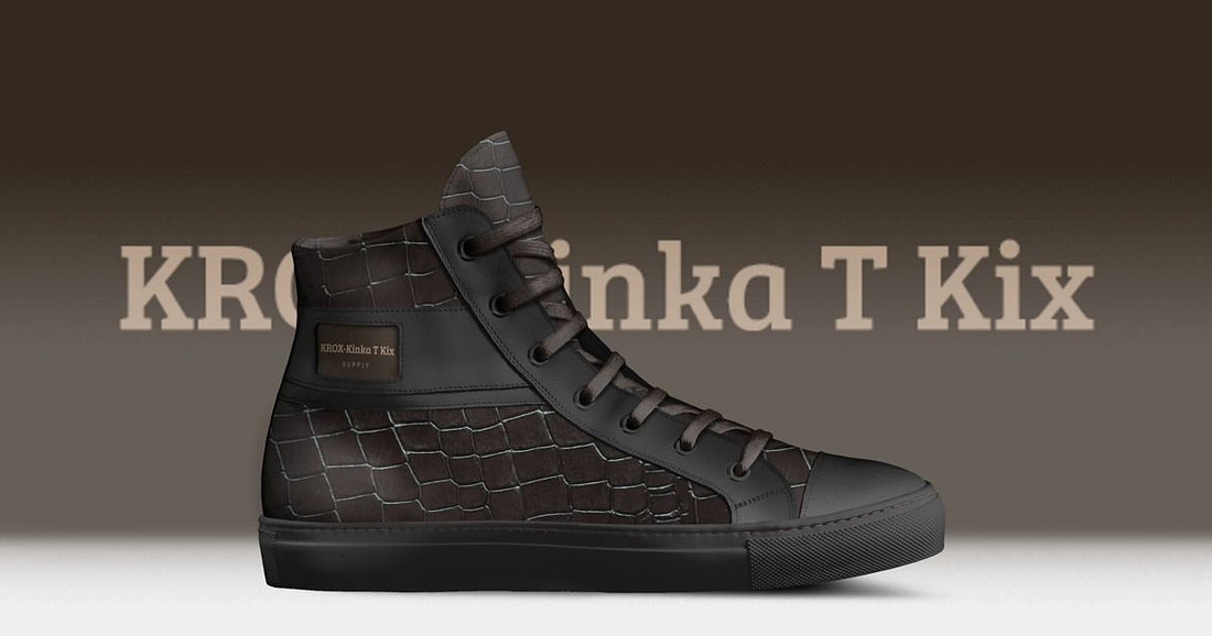 Classic High Top Shoes (Black): KROX