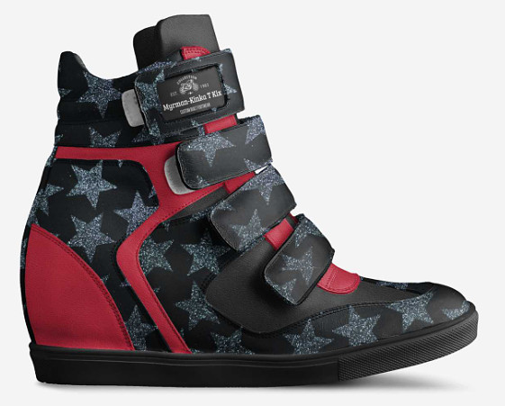 Velcro Wedge Sneakers - Myrman