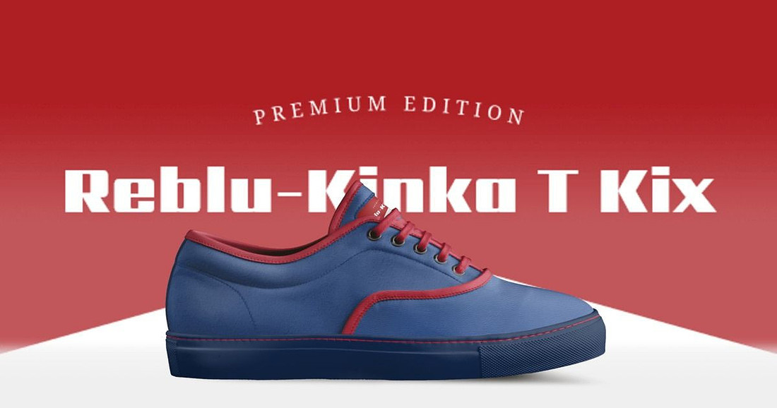 Kinka T Kix original Italian leather shoe line. - Reblu