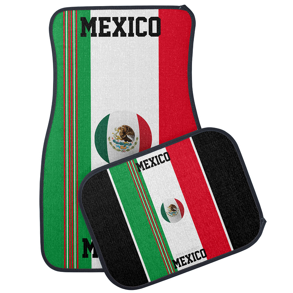 ($140) Vehicle Floor Mat Set: Mexico