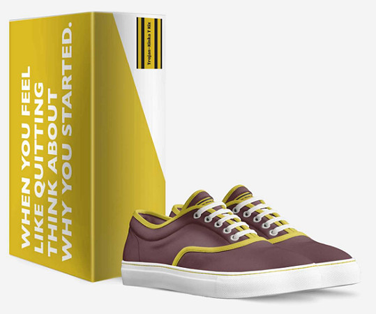 Classic Skater Shoes - Trojan