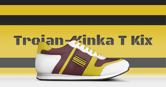 Trojan - Kinka T Kix original Italian leather shoe line.