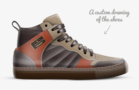 Retro Basketball High Tops: B3AR