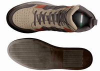 Retro Basketball High Tops: B3AR