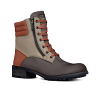 Zip Military Boots: B3AR Brown