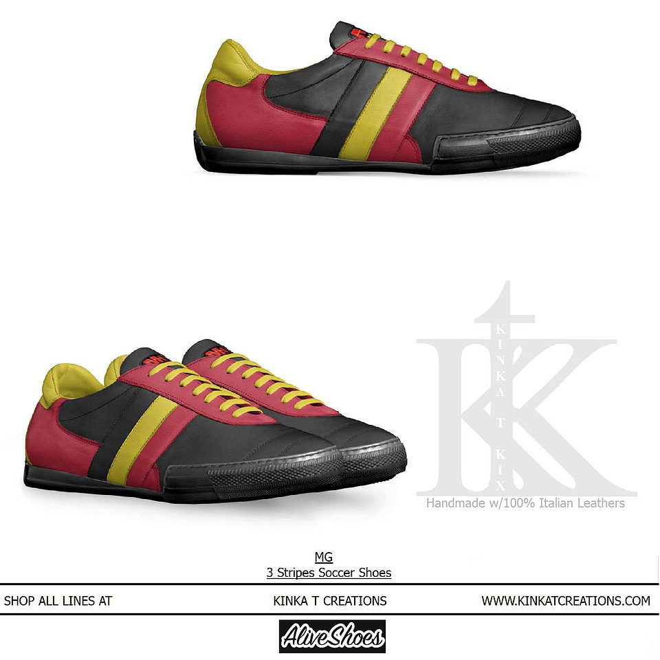 3 Soccer Style Sneakers  - M.G.