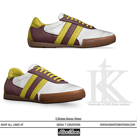 3 Soccer Style Sneakers  - Trojan