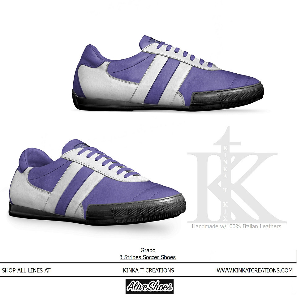 3 Soccer Style Sneakers  - Grapo