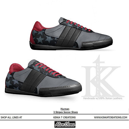 3 Soccer Style Sneakers  - Myrman