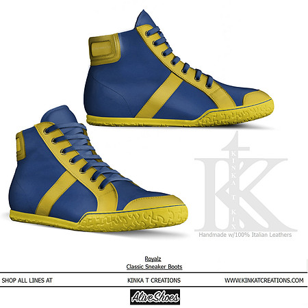 ($219) Classic Sneaker Boots: Royalz