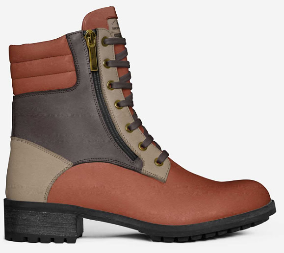 Zip Military Boots: B3AR Tobacco