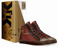 Classic High Top Sneakers: B3AR Redskin
