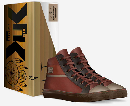 Classic High Top Sneakers: B3AR Redskin
