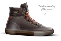 High Top Polo Sneakers: B3AR