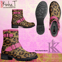 Police Belted Boots: VV2x