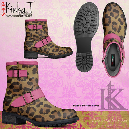 Police Belted Boots: VV2x