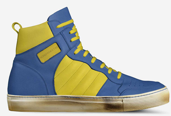 Retro Basketball High Tops: Royalz