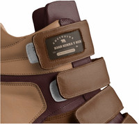 Velcro Wedge Sneakers: B3AR Brown