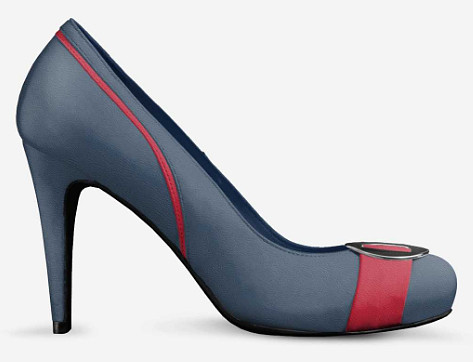 Stiletto Buckle High Heels - Reblu