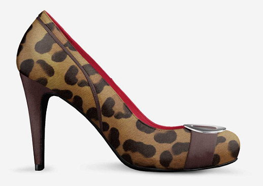 54 - Stiletto Buckle High Heels - Levito