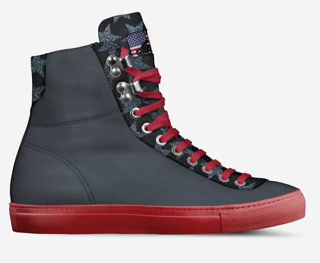 Polo Style High Tops: Freedom Racer '76