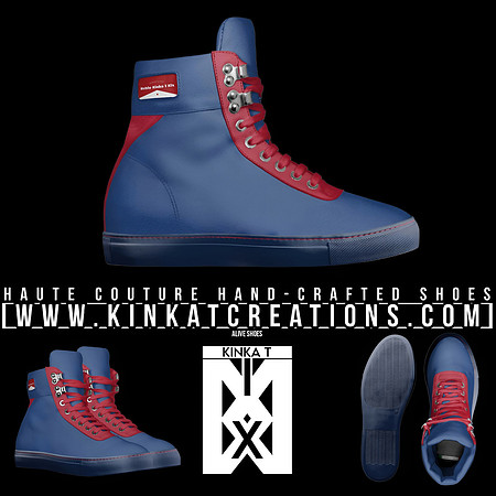 ($239) High Top Polo Sneakers: Reblu