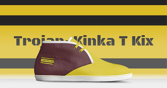 Trojan - Kinka T Kix original Italian leather shoe line.
