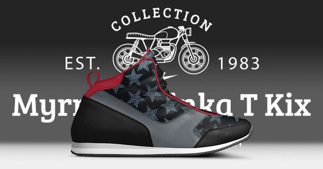 Myrman - Kinka T Kix original Italian leather shoe line.