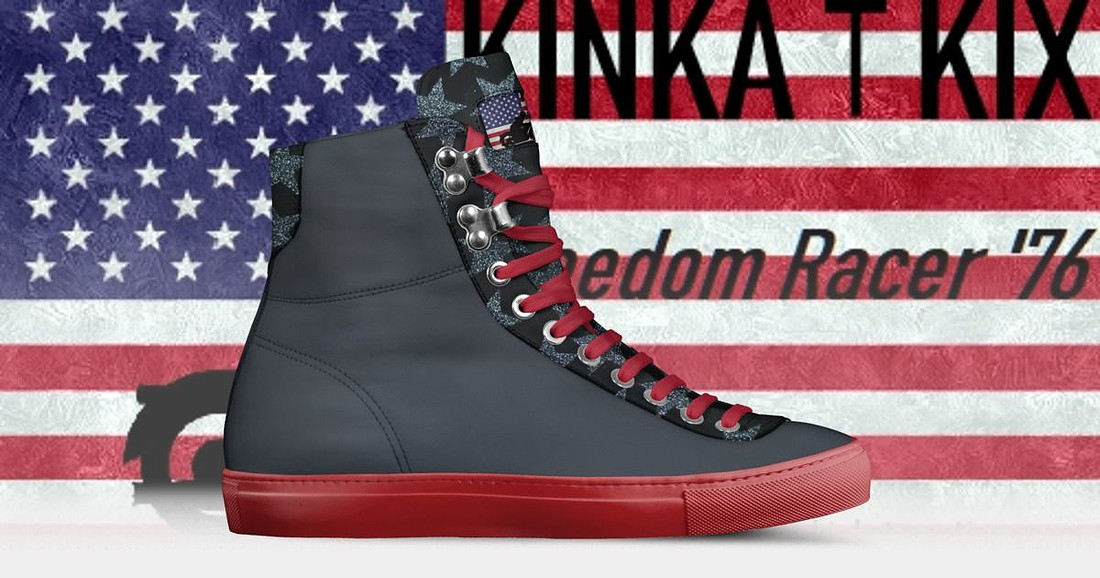 Polo Style High Tops: Freedom Racer '76