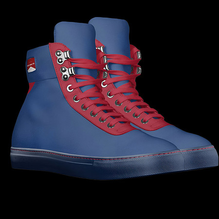 ($239) High Top Polo Sneakers: Reblu