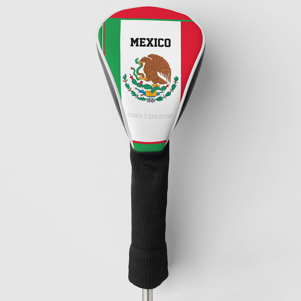 ($55.75) Golf Driver Cover: Mexico