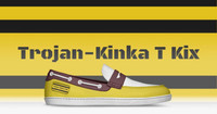 Trojan - Kinka T Kix original Italian leather shoe line.