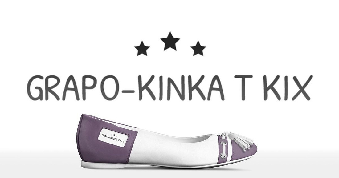 Grapo - Kinka T Kix original Italian leather shoe line.