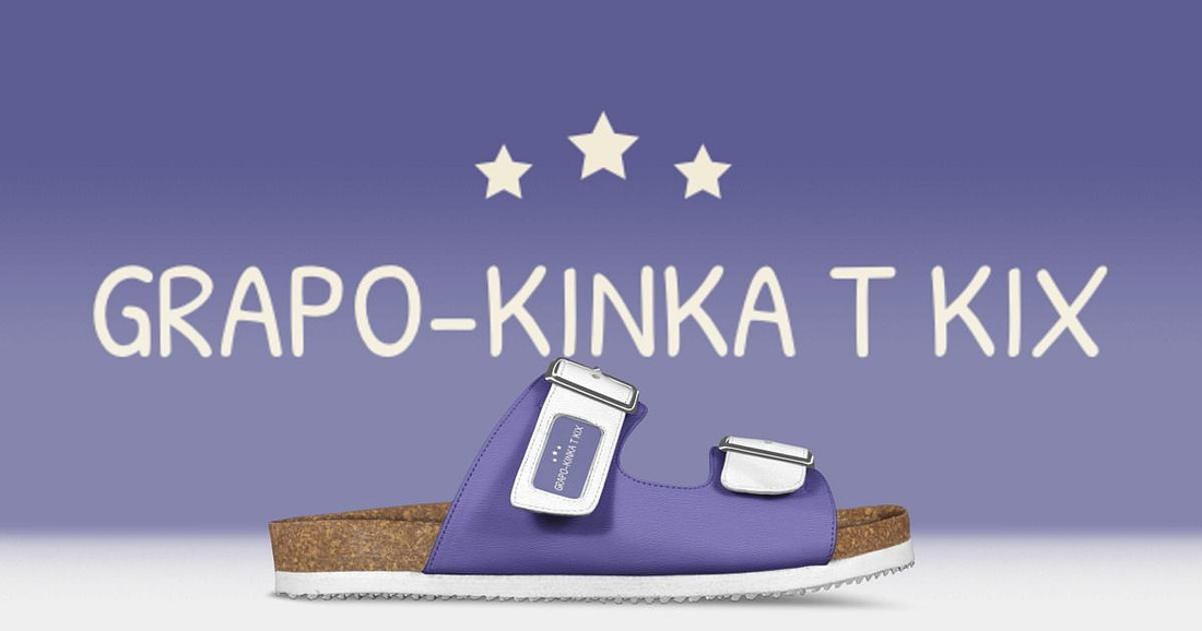Grapo - Kinka T Kix original Italian leather shoe line.
