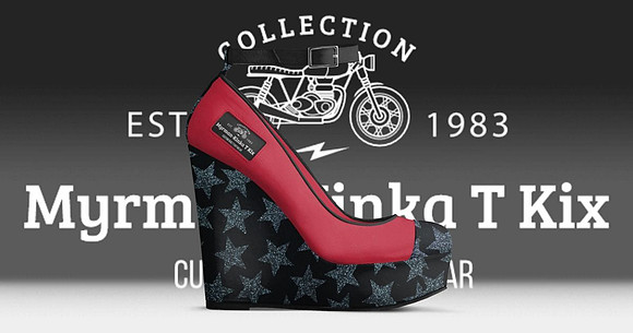 Myrman - Kinka T Kix original Italian leather shoe line.