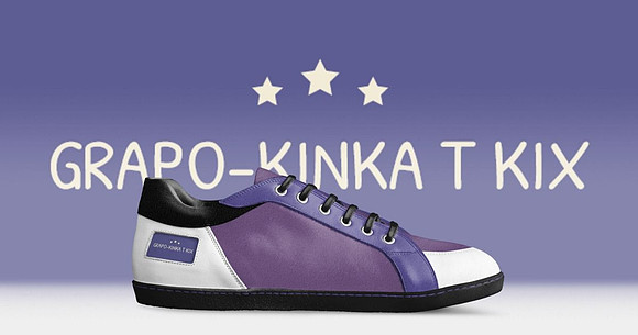 Grapo - Kinka T Kix original Italian leather shoe line.