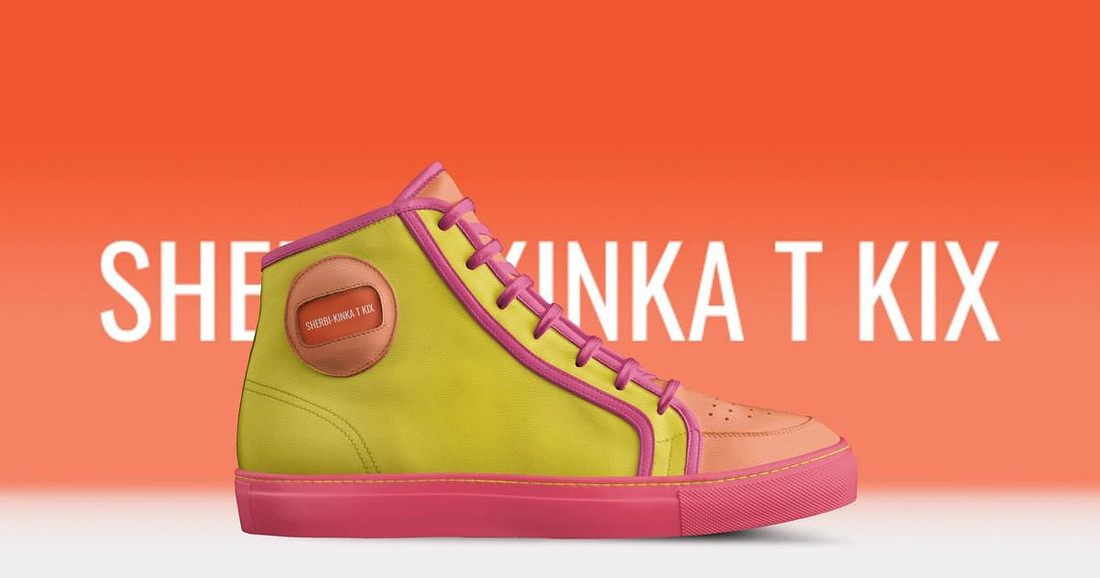 Sporty High Top Sneakers: Sherbi