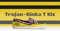 Trojan - Kinka T Kix original Italian leather shoe line.