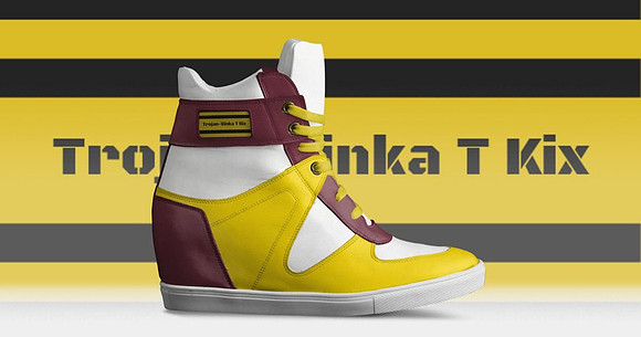 Trojan - Kinka T Kix original Italian leather shoe line.