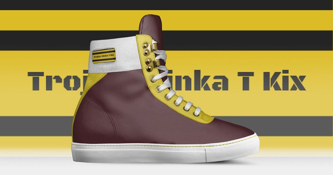 Trojan - Kinka T Kix original Italian leather shoe line.