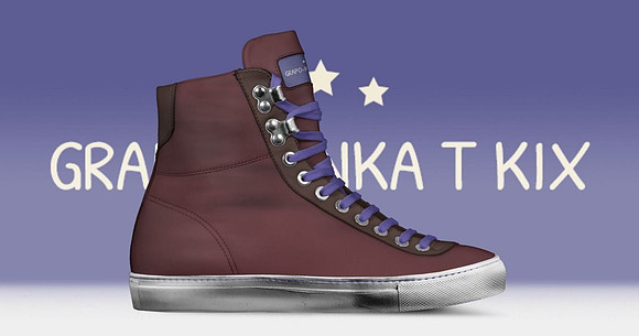 Grapo - Kinka T Kix original Italian leather shoe line.