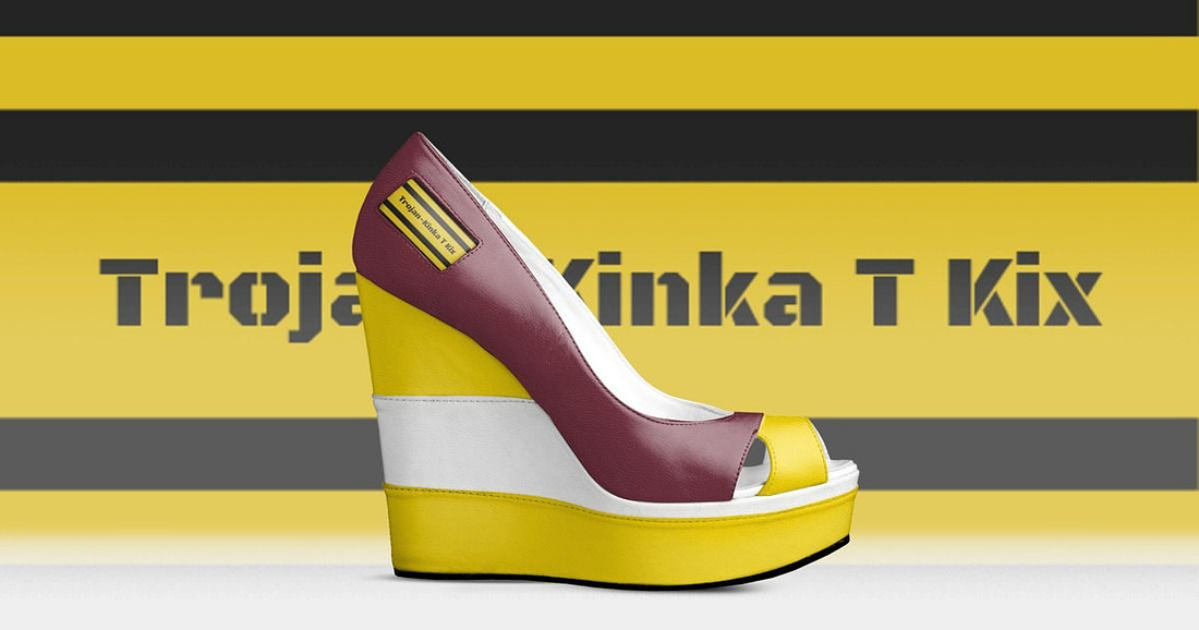 Trojan - Kinka T Kix original Italian leather shoe line.
